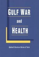 Cover of: Gulf War and health: updated literature review of sarin