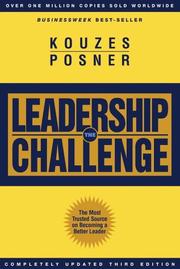 Cover of: The Leadership Challenge by James M. Kouzes, Barry Z. Posner