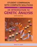 Cover of: Student companion with complete solutions for An introduction to genetic analysis, sixth edition by Anthony J. F. Griffiths ... [et al.] by Diane K. Lavett
