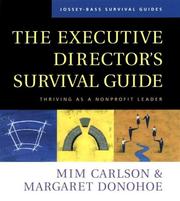 The executive director's survival guide by Mim Carlson, Margaret Donohoe