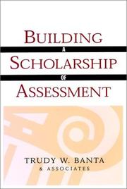 Cover of: Building a Scholarship of Assessment