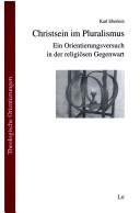 Front cover of Christsein im Pluralismus by Karl Eberlein