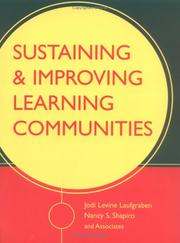 Cover of: Sustaining and Improving Learning Communities