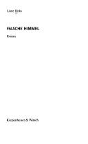 Cover of: Falsche Himmel: Roman by Liane Dirks