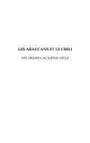 Cover of: Les Araucans et le Chili by Jean-Pierre Blancpain