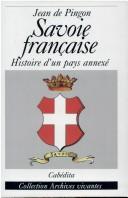 Savoie française by Jean de Pingon