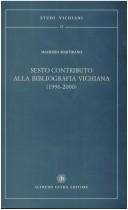 Cover of: Sesto contributo alla bibliografia vichiana: 1996-2000