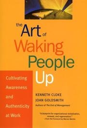 Cover of: The Art of Waking People Up by Kenneth Cloke, Joan Goldsmith