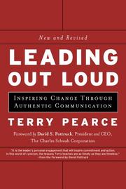Cover of: Leading Out Loud by Terry Pearce