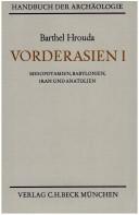 Cover of: Handbuch der Archäologie, Vorderasien