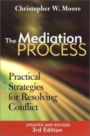 Cover of: The Mediation Process by Christopher W. Moore