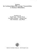 Cover of: Katalog der Leichenpredigten und sonstiger Trauerschriften in Krakauer Bibliotheken by bearbeitet von Rudolf Lenz ... [et al.].