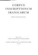 Cover of: Corpus Inscriptionum Iranicarum.