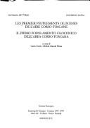 Cover of: Les Premier peuplements olocenes de l'aire corso-toscane = by Michel Claude Weiss