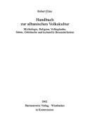 Cover of: Handbuch zur albanischen Volkskultur