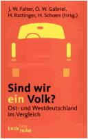 Cover of: Sind wir ein Volk?: Ost- und Westdeutschland im Vergleich