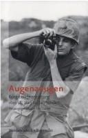 Cover of: Augenzeugen by herausgegeben von Ute Daniel.