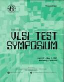 Cover of: 15th IEEE Vlsi Test Symposium: April 27-May 1, 1997, Monterey, California : Proceedings