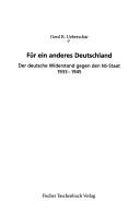 Cover of: Für ein anderes Deutschland by Gerd R. Ueberschär