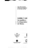 Cover of: Guerra y gobierno by Juan Ortiz Escamilla