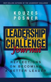 Cover of: The Leadership Challenge Journal: Reflections on Becoming a Better Leader
