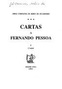 Cover of: Cartas a Fernando Pessoa by Mário de Sá-Carneiro