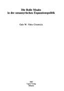Cover of: Die Rolle Moabs in der neuassyrischen Expansionspolitik by Galo W. Vera Chamaza