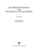 Cover of: Verhandlungsakten.