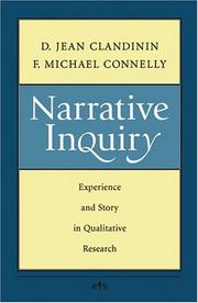 Cover of: Narrative Inquiry by D. Jean Clandinin, F. Michael Connelly, D. Jean Clandinin, F. Michael Connelly