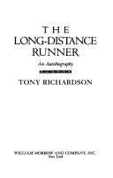 Cover of: The long-distance runner: an autobiography