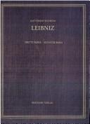 Cover of: Sämtliche Schriften und Briefe by Gottfried Wilhelm Leibniz