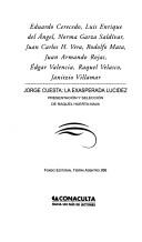 Cover of: Jorge Cuesta by Eduardo Cerecedo ... [et al.] ; presentación y selección de Raquel Huerta-Nava