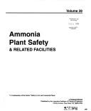 Cover of: Ammonia Plant Safety & Related Facilities (Ammonia Plant Safety (and Related Facilities)) by I. Dybkjaer, R. Johnson
