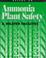 Cover of: Ammonia plant safety (and related facilities)