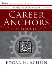 Cover of: Career Anchors by Schein, Edgar H.