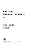 Cover of: Bioelctric recording techniques | 