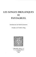 Cover of: Titre courant, tome 33: Les songes drolatiques de Pantagruel