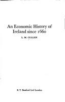 Cover of: An economic history of Ireland since 1660