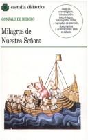 Cover of: Milagros de Nuestra Senora by Berceo, Gonzalo de
