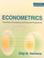 Cover of: Econometrics