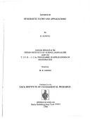 Cover of: Lectures on Stochastic Flows and Applications by H. Kunita