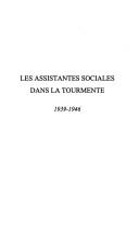 Cover of: Les assistantes sociales dans la tourmente by Cyril Le Tallec