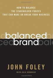 Cover of: Balanced brand by Foley, John