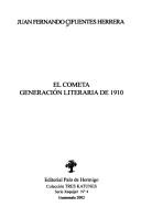 Cover of: El cometa: generación literaria de 1910