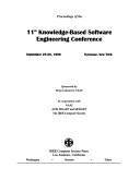 Cover of: Proceedings of the 11th Knowledge-Based Software Engineering Conference: September 25-28, 1996, Syracuse, New York