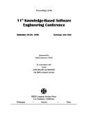 Cover of: Proceedings of the 11th Knowledge-Based Software Engineering Conference by Knowledge-based Software Engineering Conference (11th 1996 Syracuse, N.Y.), IEEE Computer Society, Institute of Electrical and Electronics Engineers, IEEE Computer Society, Institute of Electrical and Electronics Engineers