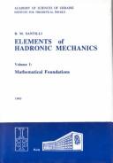 Cover of: Elements of hadronic mechanics