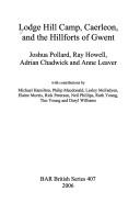 Cover of: Lodge Hill Camp, Caerleon, and the hillforts of Gwent
