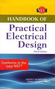 Cover of: Handbook of practical electrical design by Joseph F. McPartland, Joseph F. McPartland