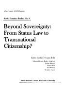 Cover of: Beyond sovereignty by editor in chief, Osamu Ieda ; editorial board, Balázs Majtényi ... [et al.].